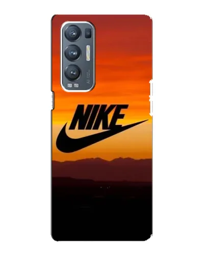 Чехол для OPPO Reno5 Pro Plus (5G) с картинкой «Nike — вечерний горизонт»