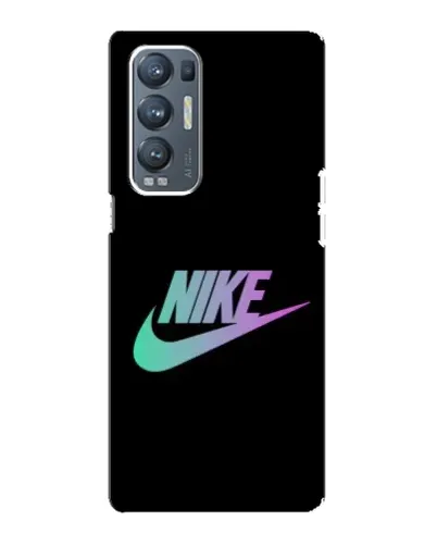 Чехол для OPPO Reno5 Pro Plus (5G) с картинкой «Nike — городская ночь»