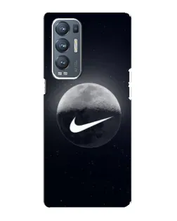 Чехол для OPPO Reno5 Pro Plus (5G) с картинкой «Nike в стиле граффити»