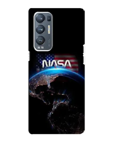 Чехол для OPPO Reno5 Pro Plus (5G) с картинкой «Земля из космоса NASA»