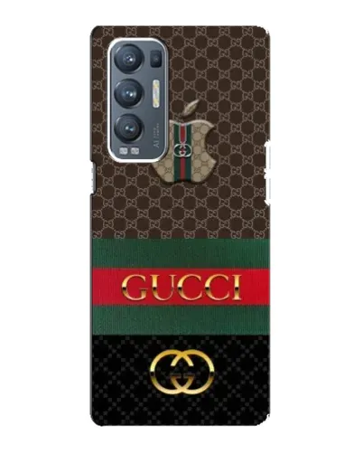 Чехол для OPPO Reno5 Pro Plus (5G) с картинкой «Gucci — брендированный десерт»