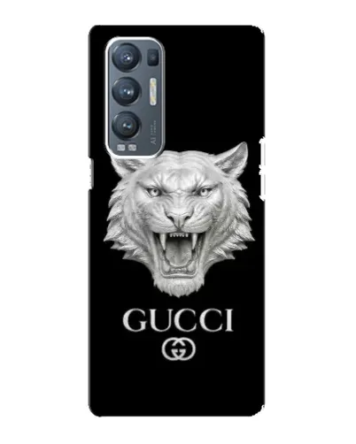 Чохол для OPPO Reno5 Pro Plus (5G) з картинкою «Gucci — срібний лев» Чохол для OPPO Reno5 Pro Plus (5G) з картинкою «Gucci — срібний лев»