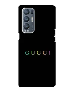 Чохол для OPPO Reno5 Pro Plus (5G) з картинкою «Gucci — неоновий мінімалізм»