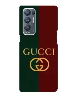 Чохол для OPPO Reno5 Pro Plus (5G) з картинкою «Gucci — темно-зелений градієнт»