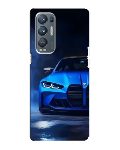 Чехол для OPPO Reno5 Pro Plus (5G) с картинкой «Голубая BMW M4» Чехол для OPPO Reno5 Pro Plus (5G) с картинкой «Голубая BMW M4»