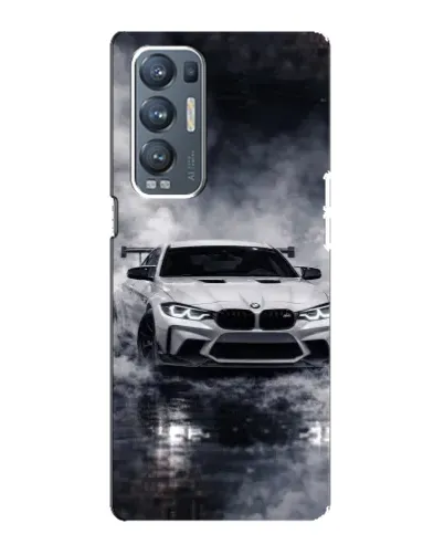 Чехол для OPPO Reno5 Pro Plus (5G) с картинкой «BMW сквозь туман» Чехол для OPPO Reno5 Pro Plus (5G) с картинкой «BMW сквозь туман»