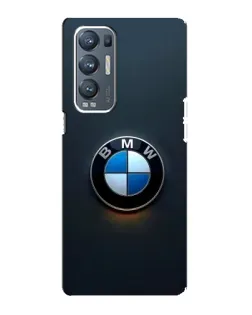 Чехол для OPPO Reno5 Pro Plus (5G) с картинкой «Логотип BMW — минимализм»