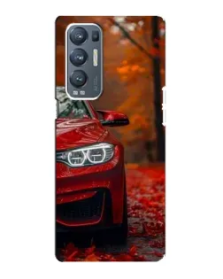 Чехол для OPPO Reno5 Pro Plus (5G) с картинкой «Осенняя BMW M4»