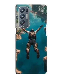 Чехол для OPPO Reno5 Pro Plus (5G) с картинкой «PUBG — свободное падение»