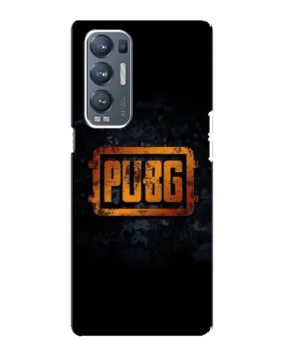 Чехол для OPPO Reno5 Pro Plus (5G) с картинкой «PUBG — золотой логотип»