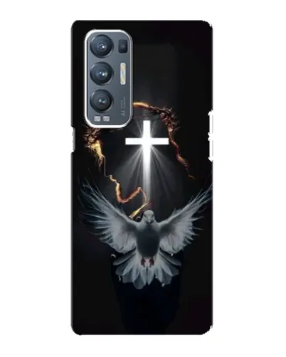 Чехол для OPPO Reno5 Pro Plus (5G) с картинкой «Голубь и Свет»