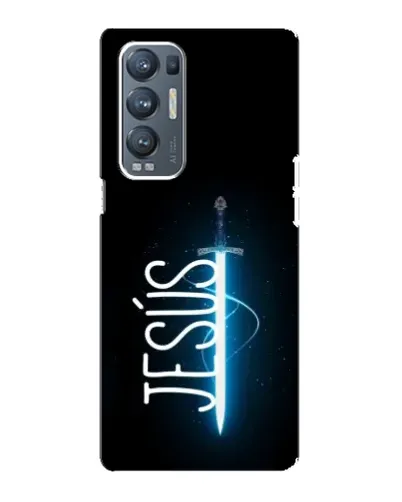 Чехол для OPPO Reno5 Pro Plus (5G) с картинкой «Меч Духа Jesus»