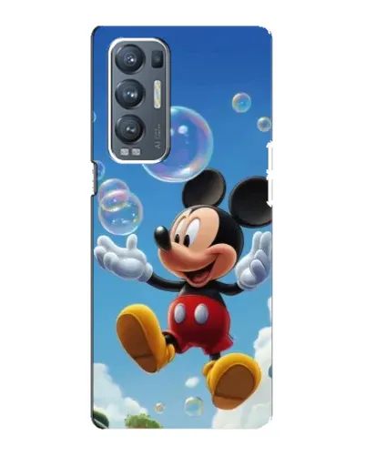 Чехол для OPPO Reno5 Pro Plus (5G) с картинкой «Mickey и мыльные пузыри» Чехол для OPPO Reno5 Pro Plus (5G) с картинкой «Mickey и мыльные пузыри»
