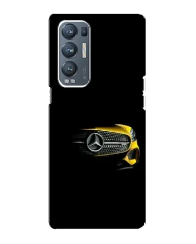 Чехол для OPPO Reno5 Pro Plus (5G) с картинкой «Mercedes — ретро стиль»