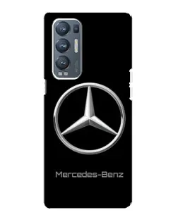 Чехол для OPPO Reno5 Pro Plus (5G) с картинкой «Mercedes Silver Logo»