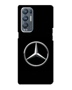 Чехол для OPPO Reno5 Pro Plus (5G) с картинкой «Mercedes классический лого»