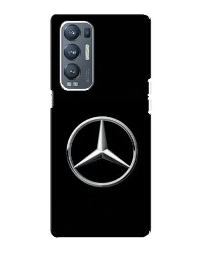 Чехол для OPPO Reno5 Pro Plus (5G) с картинкой «Mercedes классический лого»