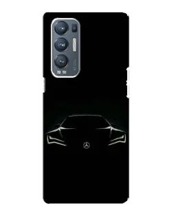 Чохол для OPPO Reno5 Pro Plus (5G) з картинкою «Mercedes — силует авто» Чохол для OPPO Reno5 Pro Plus (5G) з картинкою «Mercedes — силует авто»