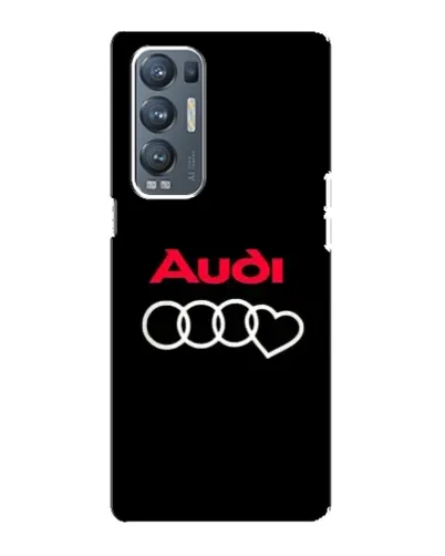 Чехол для OPPO Reno5 Pro Plus (5G) с картинкой «Логотип Audi Heart»