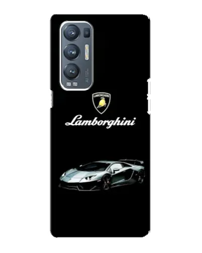 Чехол для OPPO Reno5 Pro Plus (5G) с картинкой «Логотип Lamborghini классика»