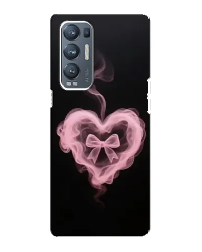 Чехол для OPPO Reno5 Pro Plus (5G) с картинкой «Дымчатое сердце»
