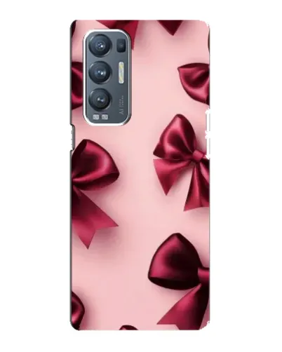 Чехол для OPPO Reno5 Pro Plus (5G) с картинкой «Бордовый атлас»