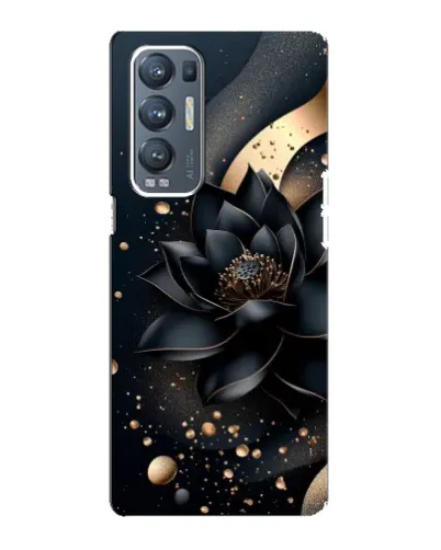Чехол для OPPO Reno5 Pro Plus (5G) с картинкой «Черный лотос» Чехол для OPPO Reno5 Pro Plus (5G) с картинкой «Черный лотос»