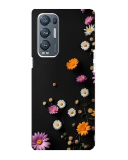 Чехол для OPPO Reno5 Pro Plus (5G) с картинкой «Цветочная композиция»