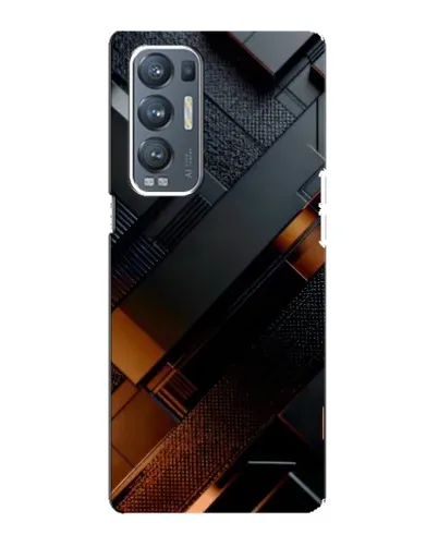 Чехол для OPPO Reno5 Pro Plus (5G) с картинкой «Черные геометрические блоки» Чехол для OPPO Reno5 Pro Plus (5G) с картинкой «Черные геометрические блоки»