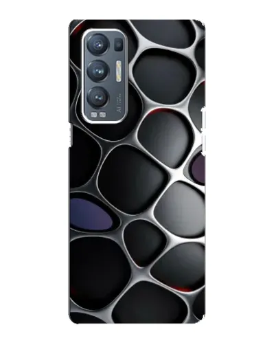 Чехол для OPPO Reno5 Pro Plus (5G) с картинкой «Объемная темная решетка» Чехол для OPPO Reno5 Pro Plus (5G) с картинкой «Объемная темная решетка»