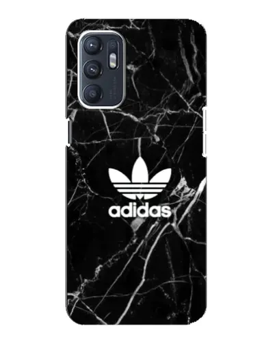 Чехол для OPPO Reno6 4G с картинкой «Белый мрамор Adidas» Чехол для OPPO Reno6 4G с картинкой «Белый мрамор Adidas»