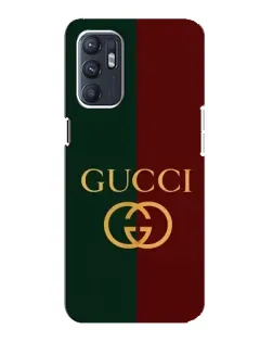 Чохол для OPPO Reno6 4G з картинкою «Gucci — темно-зелений градієнт»