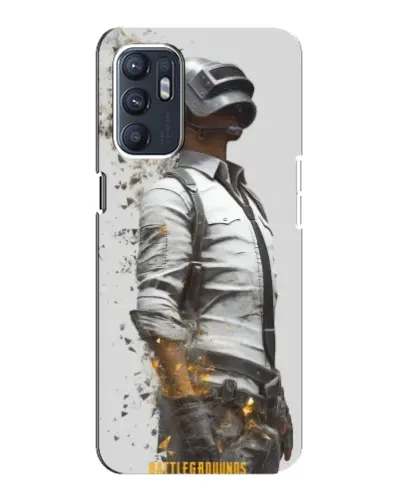 Чехол для OPPO Reno6 4G с картинкой «PUBG — боец в пыли» Чехол для OPPO Reno6 4G с картинкой «PUBG — боец в пыли»