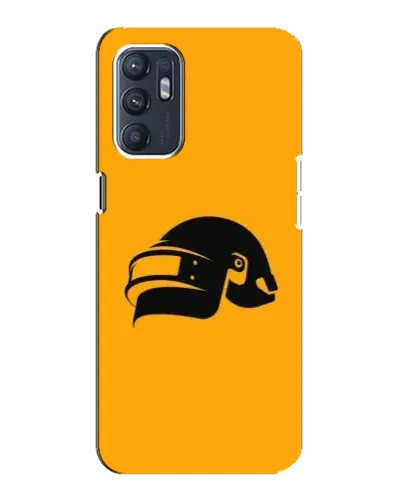 Чехол для OPPO Reno6 4G с картинкой «PUBG — золотой шлем» Чехол для OPPO Reno6 4G с картинкой «PUBG — золотой шлем»