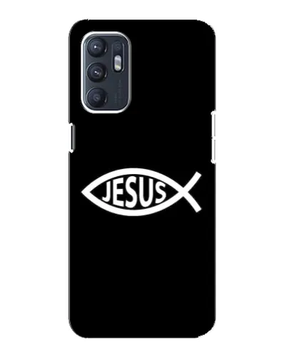 Чехол для OPPO Reno6 4G с картинкой «Классический Jesus»