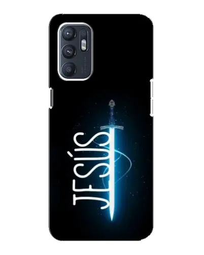 Чехол для OPPO Reno6 4G с картинкой «Меч Духа Jesus»