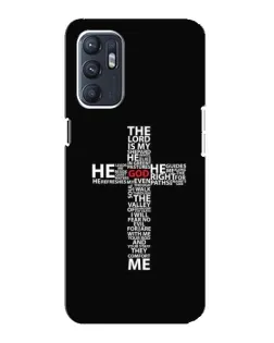 Чохол для OPPO Reno6 4G з картинкою «Текстовий хрест» Чохол для OPPO Reno6 4G з картинкою «Текстовий хрест»