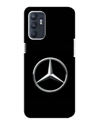 Чехол для OPPO Reno6 4G с картинкой «Mercedes классический лого»