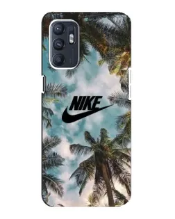 Чохол для OPPO Reno6 5G з картинкою «Тропічний принт Nike»