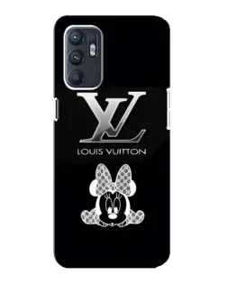 Чехол для OPPO Reno6 5G с картинкой «LV и Минни Маус»