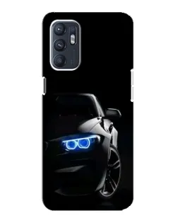 Чохол для OPPO Reno6 5G з картинкою «BMW — нічний погляд»