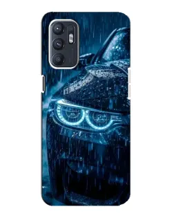 Чохол для OPPO Reno6 5G з картинкою «BMW під дощем»