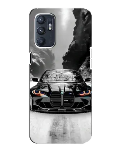 Чехол для OPPO Reno6 5G с картинкой «BMW — акварельный дрифт» Чехол для OPPO Reno6 5G с картинкой «BMW — акварельный дрифт»