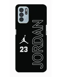 Чехол для OPPO Reno6 Z с картинкой «Jordan Vertical»