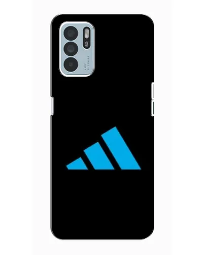 Чехол для OPPO Reno6 Z с картинкой «Adidas Cyan Logo» Чехол для OPPO Reno6 Z с картинкой «Adidas Cyan Logo»