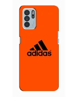 Чехол для OPPO Reno6 Z с картинкой «Adidas Ukraine»
