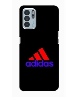 Чехол для OPPO Reno6 Z с картинкой «Классический Adidas»