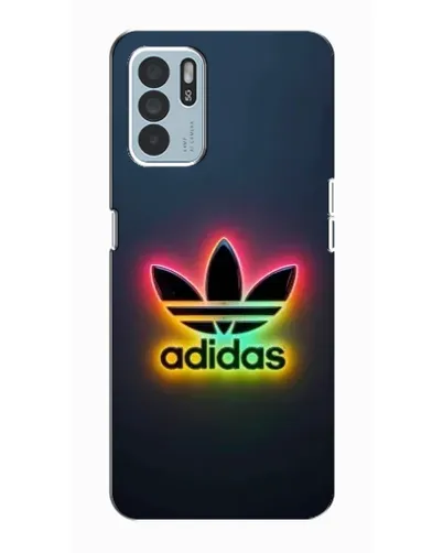 Чехол для OPPO Reno6 Z с картинкой «Неоновый Adidas» Чехол для OPPO Reno6 Z с картинкой «Неоновый Adidas»