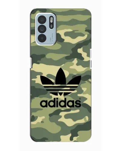 Чехол для OPPO Reno6 Z с картинкой «Милитари стиль Adidas» Чехол для OPPO Reno6 Z с картинкой «Милитари стиль Adidas»
