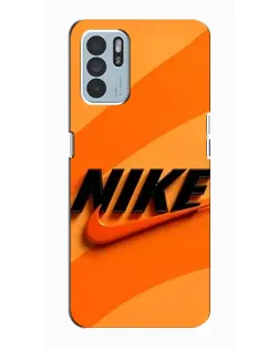 Чехол для OPPO Reno6 Z с картинкой «Оранжевый драйв Nike» Чехол для OPPO Reno6 Z с картинкой «Оранжевый драйв Nike»